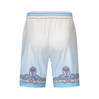 Casablanca 2023SS Silk Shirt+Shorts Set CA-2