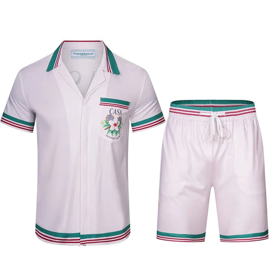 Casablanca 2023SS Silk Shirt Set CA-3