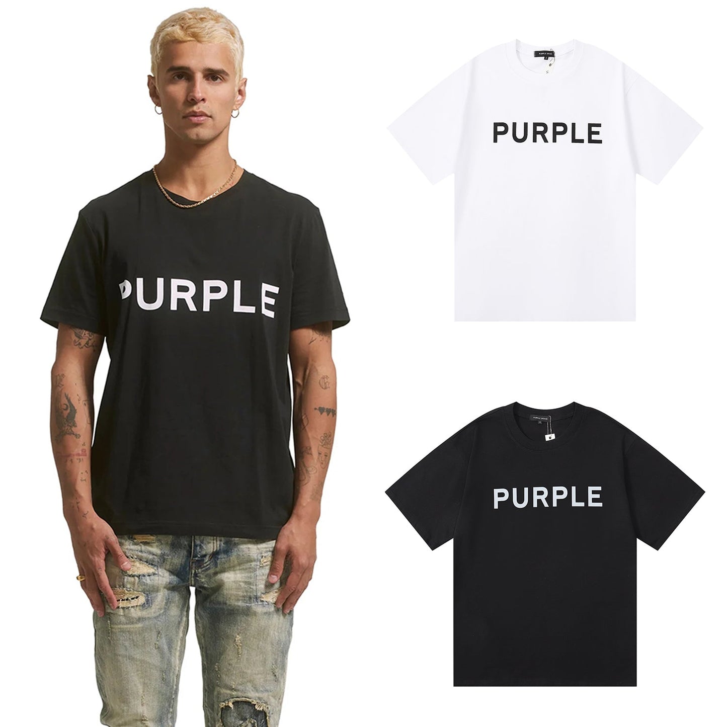 Purple 2024 New T-Shirt 3012