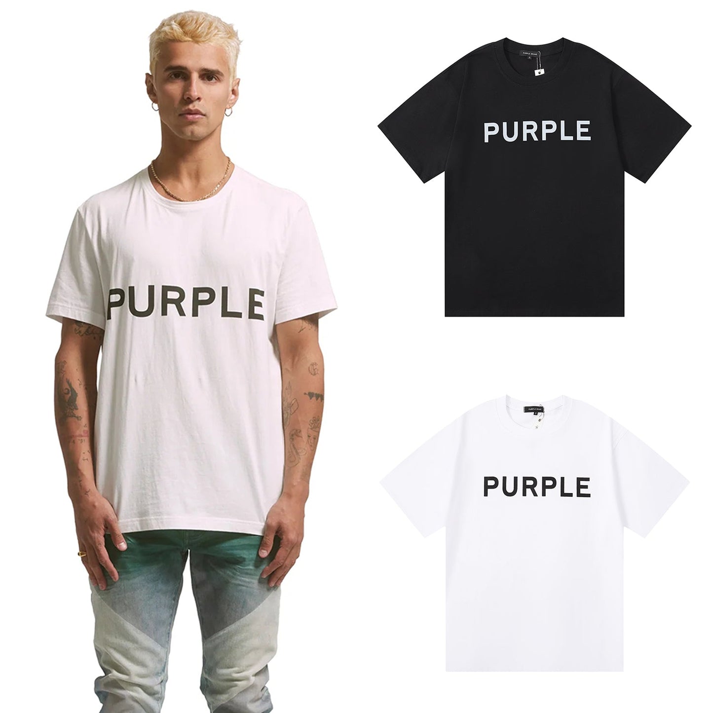 T-Shirt violet, nouveau, 2024, 3012 